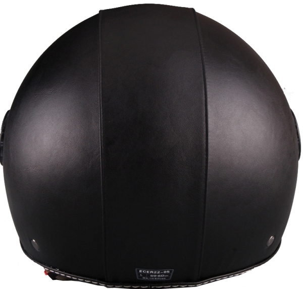 Helm VITO JET BERLIN Leder - schwarz